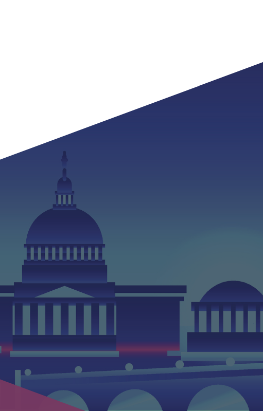 EFAMA and Dechert logos on a background of Washington DC skyline