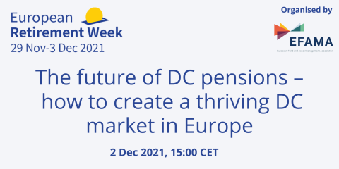 EFAMA webinar on pensions