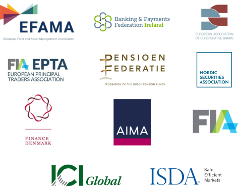 logos of the trade associations
